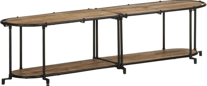 Actual product image VidaXL TV cabinet Lowboard TV cabinet TV table TV furniture Rough mango wood (160 x 42 x 40 cm)