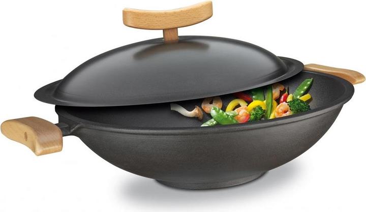 Actual product image Spring Wok (35 cm, Wok, Cast iron)
