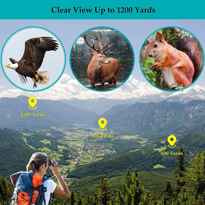 Image du produit Adasion Télescope monoculaire 12x56 HD (12 x, 56 mm)