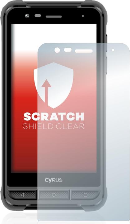Produktbild upscreen Schutzfolie Displayschutz Displayschutzfolie Folie Klar Transparent (1 Stück, Cyrus CS 22 XA)