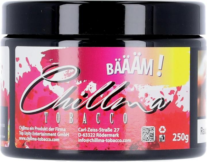 Actual product image Chillma Tobacco Bäääm 250g (Pineapple, Sweet melon, 250 g)