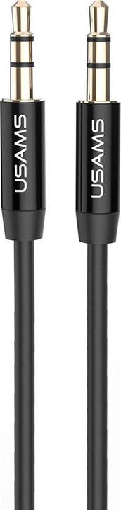 Produktbild Usams Adapter audio jack 3,5m 3,5m 1m czarnyblack YP101 YP01 (1 m)