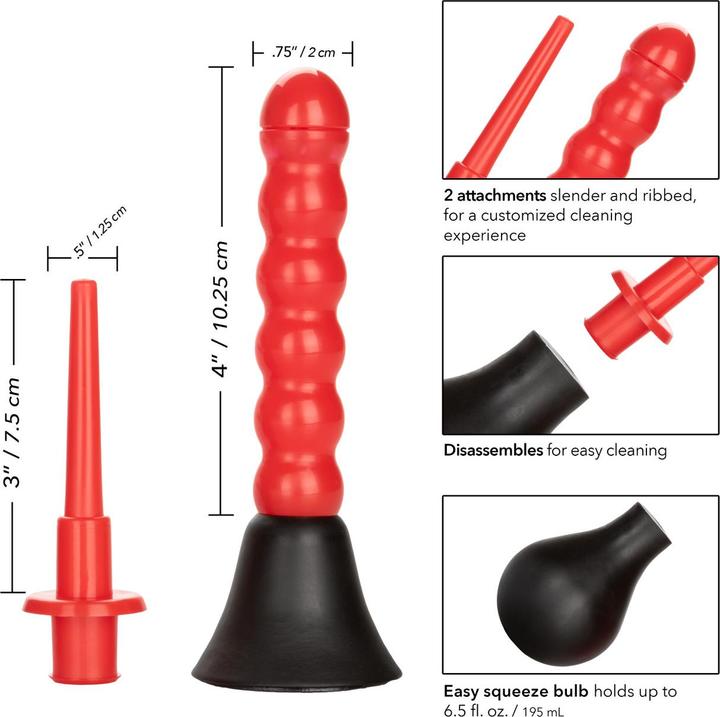 Actual product image CalExotics anal douche