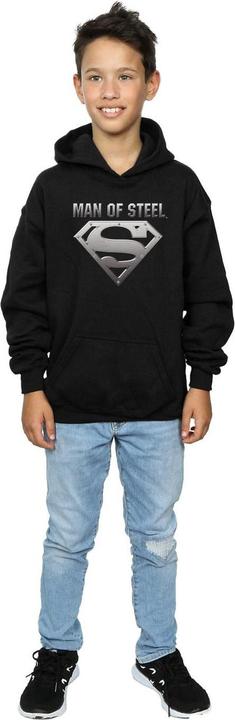 Immagine prodotto Superman Man Of Steel Shield Felpa con Cappuccio Ragazzi (128)