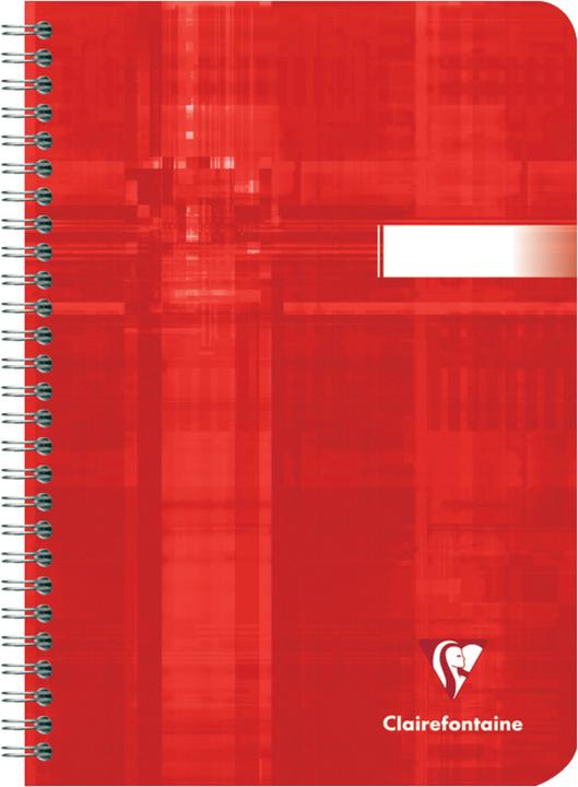 Produktbild Clairefontaine Spiralbuch (A5, Liniert, Weicher Einband)