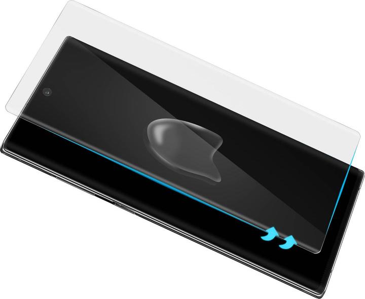 Immagine prodotto Avizar Vetro con adesivo liquido e luce UV (1 Pezzo/i, Samsung Galaxy Note 10)