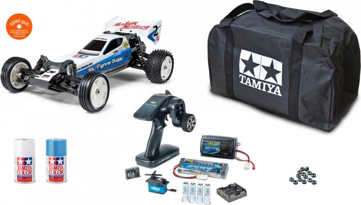 Immagine prodotto Tamiya Neo Fighter Spazzolato 1:10 RC Modello di Auto Elettrica Buggy a trazione posteriore (2WD) 2.4GHz (RTR pronto all'uso)