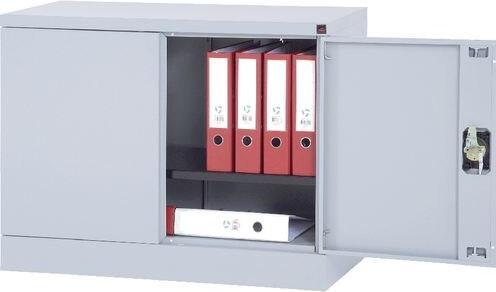 Produktbild Realspace Aufbewahrungsschrank Silber 920 mm x 700 mm (92 x 42 x 70 cm)
