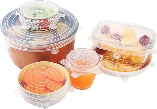 Image du produit MU Budget Couverture en silicone pour fruits et Tupperware (1 x)