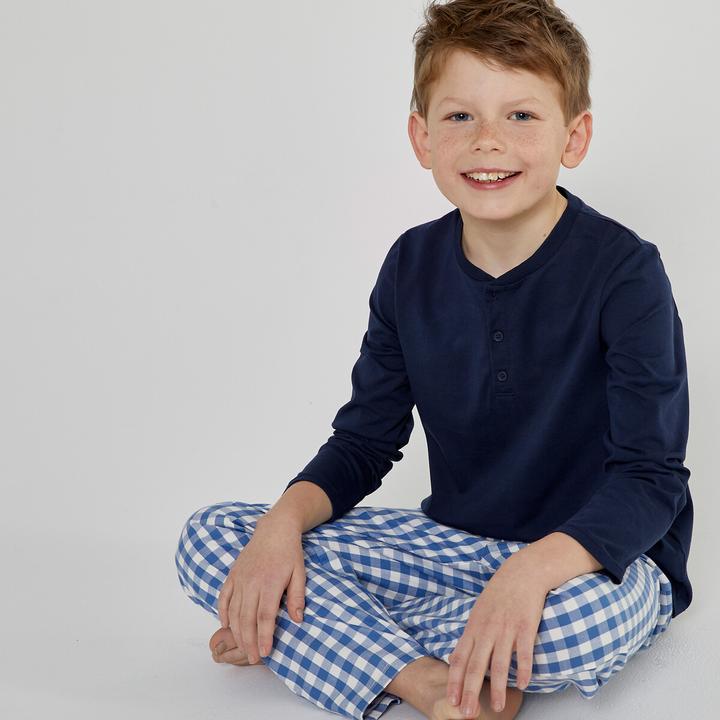 Immagine prodotto La Redoute Collections Pigiama con pantaloni a quadri (140)