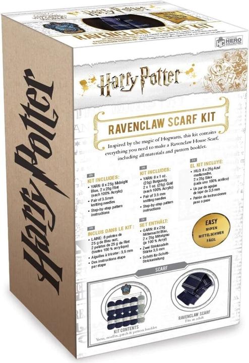 Actual product image Harry Potter - Ravenclaw Knit Set Scarf