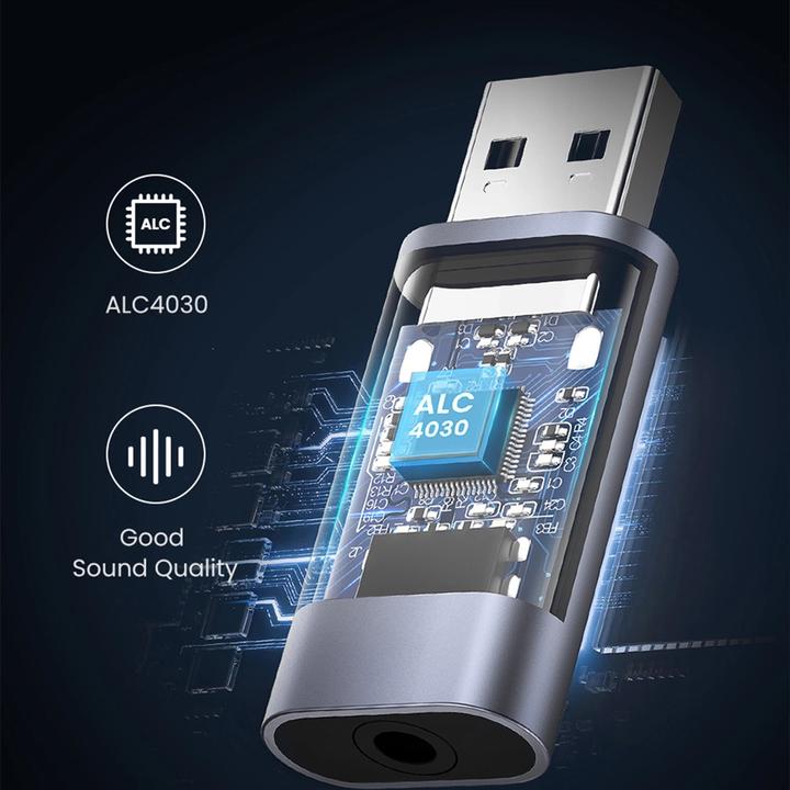 Immagine prodotto Ugreen USB 2.0 all'adattatore audio USB Sound Card Stick (USB)