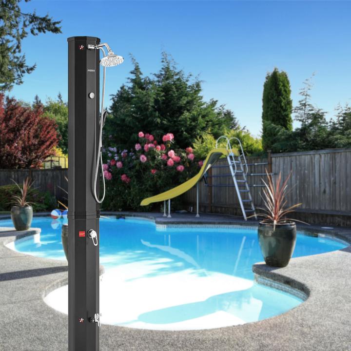 Actual product image Arebos Solar shower