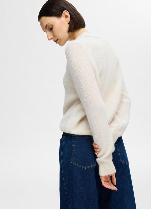 Produktbild Selected Femme Slfsia Ras Ls Knit O-Neck Noos (XS)