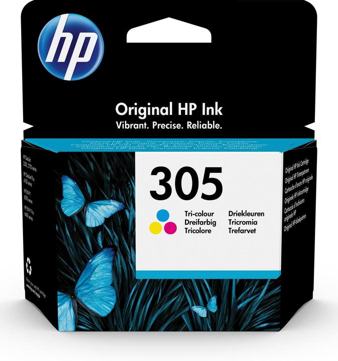 Produktbild HP 305 Tri-Color Original Ink