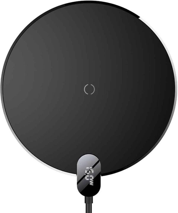 Actual product image Baseus Digital LED Display Wireless Charger 15W (15 W)
