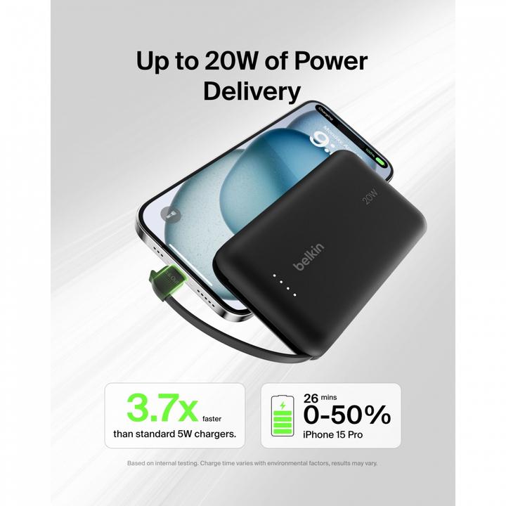 Produktbild Belkin BoostCharge (10000 mAh, 20 W, 36 Wh)