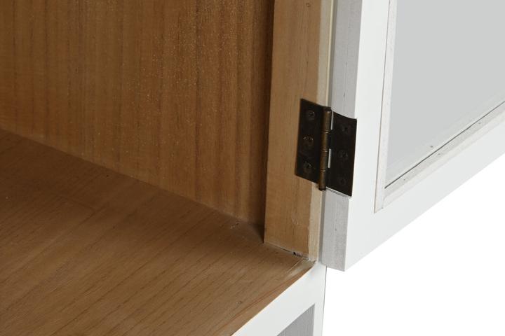 Actual product image Esprit TV furniture Home White Crystal Paolownia wood 120 x 40 x 50 cm (120 x 40 x 50 cm)