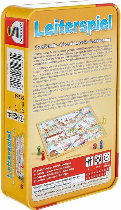 Image du produit Schmidt Spiele Jeu de l'échelle (Allemand, Français, Italien, Anglais)