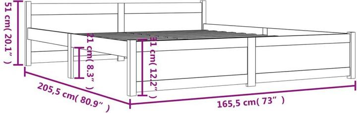 Actual product image VidaXL Camala (160 x 200 cm)