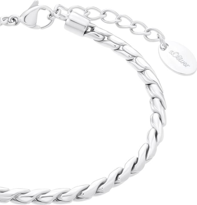 Produktbild S.Oliver Armschmuck für Damen, Stainless Steel (17 cm, Edelstahl)