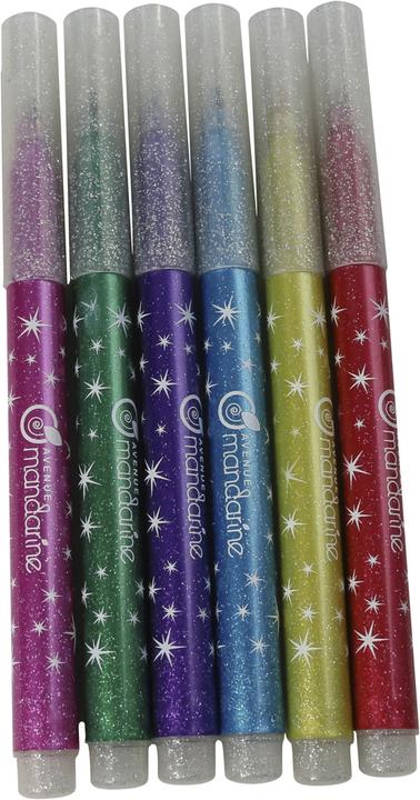 Produktbild Avenue Mandarine Glitzerfilzstifte (Mehrfarbig, 6 x)