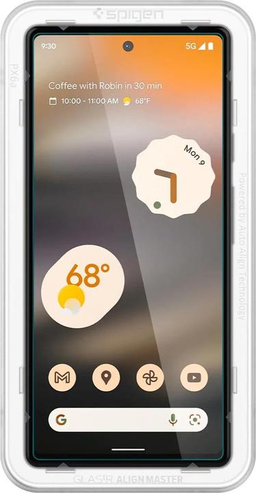 Productafbeelding Spigen ALM Glas.Tr Google Pixel 6A 2szt. szkło hartowane AGL04695 (2 Stuk, Google Pixel 6a)
