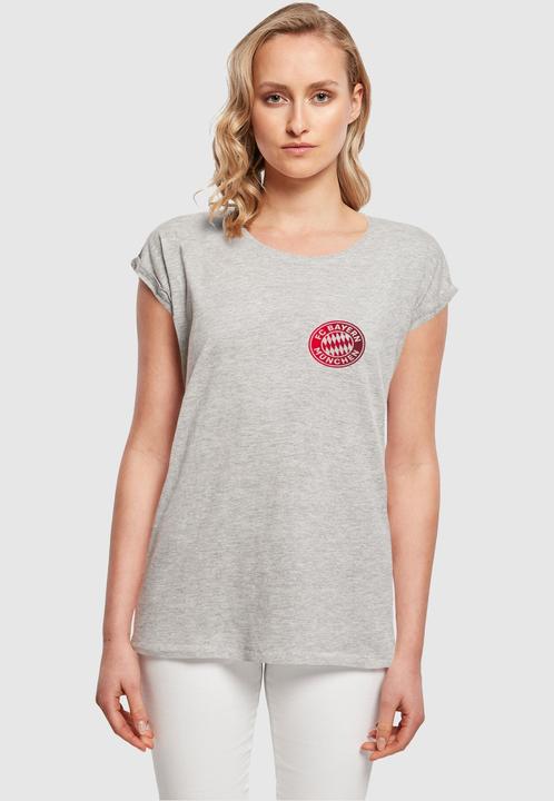 Produktbild FC Bayern München Ladies Mia San Mia V GR Extended Shoulder Tee - 115543 (XXL)
