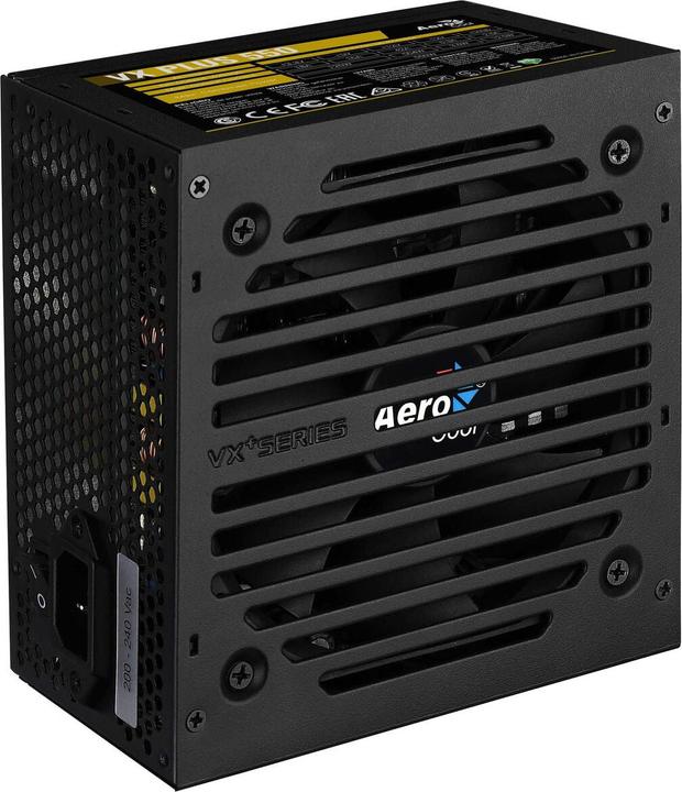 Actual product image AeroCool PGS VX-650Plus AEROVX-650PLUS (650 W, 120 mm) power supply unit (650 W)