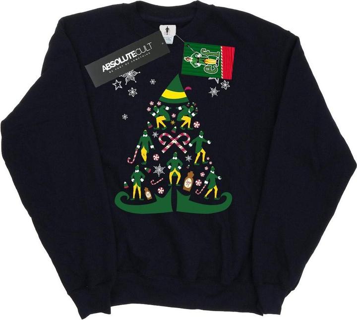 Elf Christmas Tree Sweatshirt