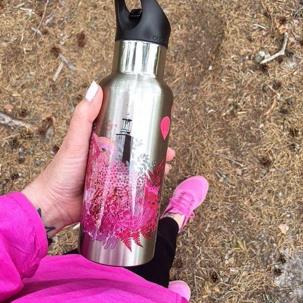 Actual product image Carl Oscar Stainless Steel Thermos Wisdom TEMPflask 500ml Pink (0.50 l)