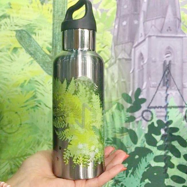 Produktbild Carl Oscar Edelstahl Thermosflasche Wisdom TEMPflask 500ml Grün (0.50 l)