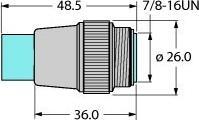 Actual product image Turck Bus terminating resistor