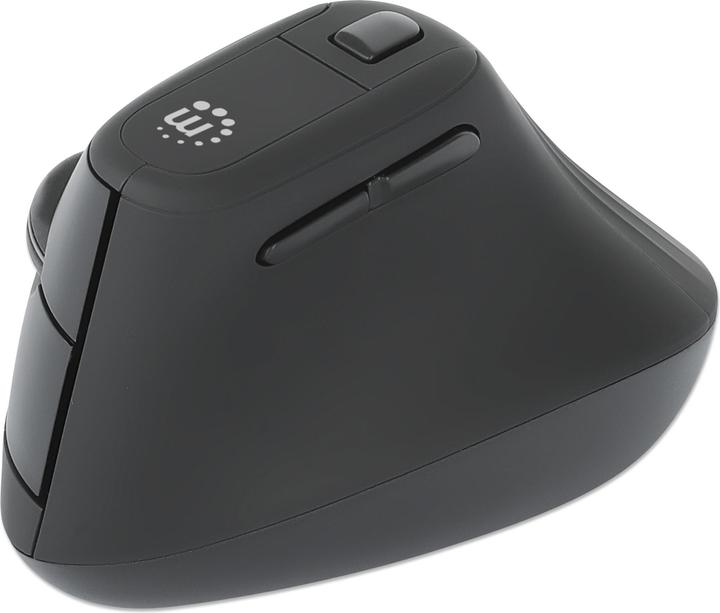 Produktbild Manhattan Vertikale Ergonomische Kabellose USB-Maus (Kabellos)