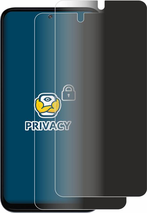 Actual product image BROTECT Anti-spy privacy film Blue light protection film (2 Piece, Motorola Moto G31)