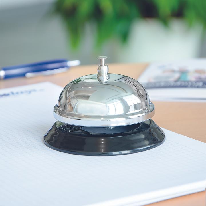 Image du produit Relaxdays Cloche de réception (8,5 x 8,5 x 6 cm)