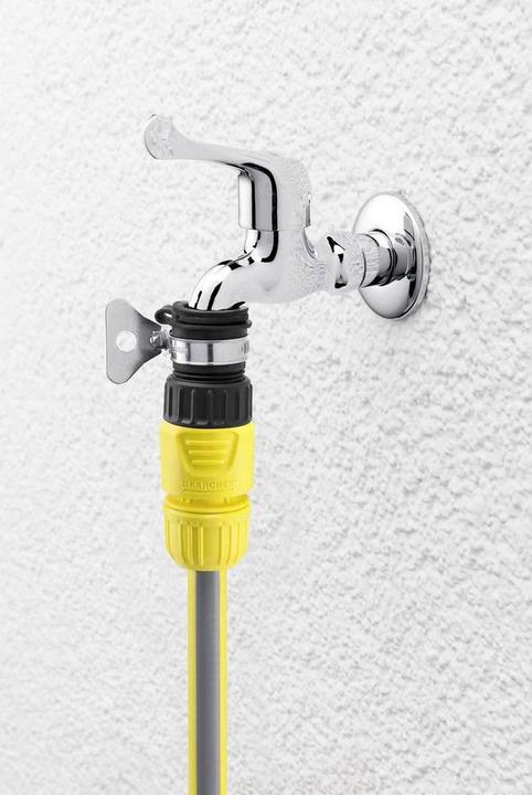 Image du produit Kärcher Adaptateur de prise externe (Adaptateur pour robinetterie extérieure, Adaptateur de robinet, 19 mm)