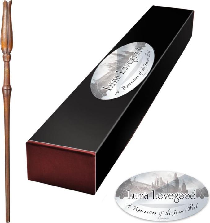 Actual product image Noble Collection Harry Potter Wand Luna Lovegood (Character Edition)