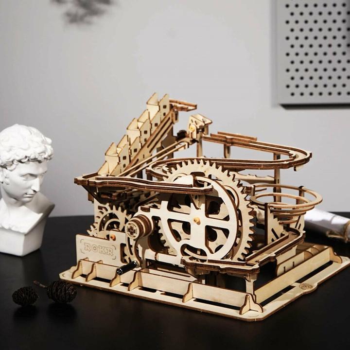 Produktbild Rokr Parkour Kugelbahn - 3D Holzbausatz