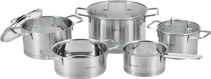Proficook PC-KTS 1225 (20 cm, Pfannenset + Topfset, Edelstahl)