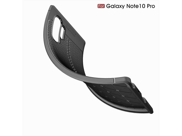 Image du produit Screenguard Samsung Galaxy Note10+ Housse Design en cuir TPU Cover (Samsung Galaxy Note 10+)