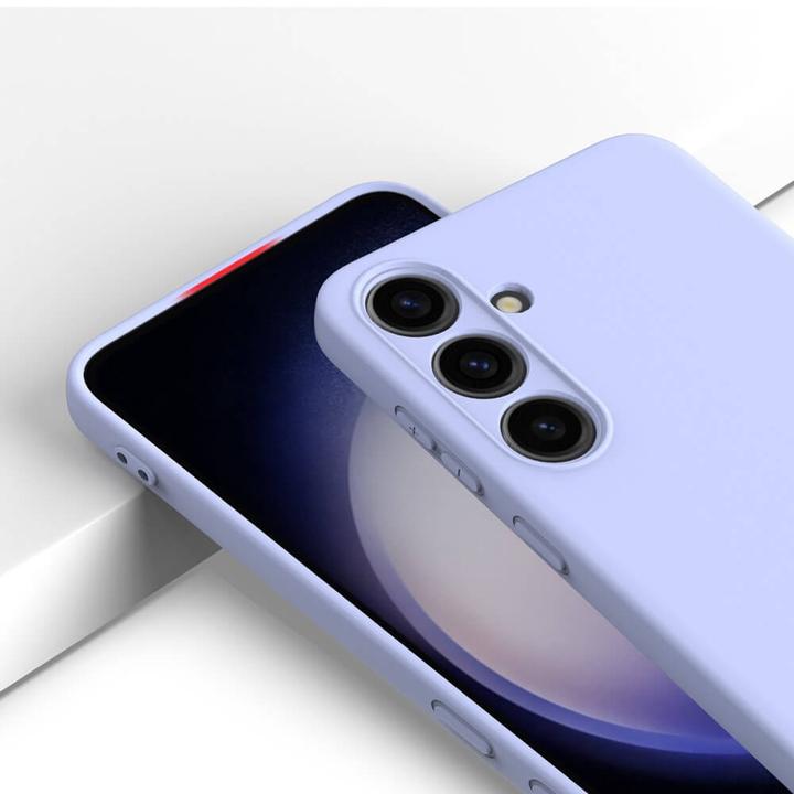 Produktbild Cover-Discount Silikon Gummi Hülle violett (Samsung Galaxy S24+)