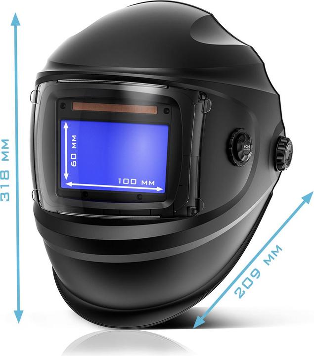 Produktbild Stahlwerk Schweisshelm BULLET 3-in-1 Automatik-Schweisserhelm Schweissschild