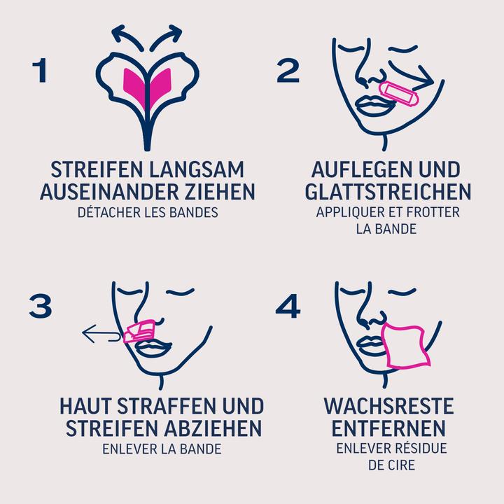 Produktbild Veet Expert Kaltwachsstreifen Gesicht (20 x, 27 g)