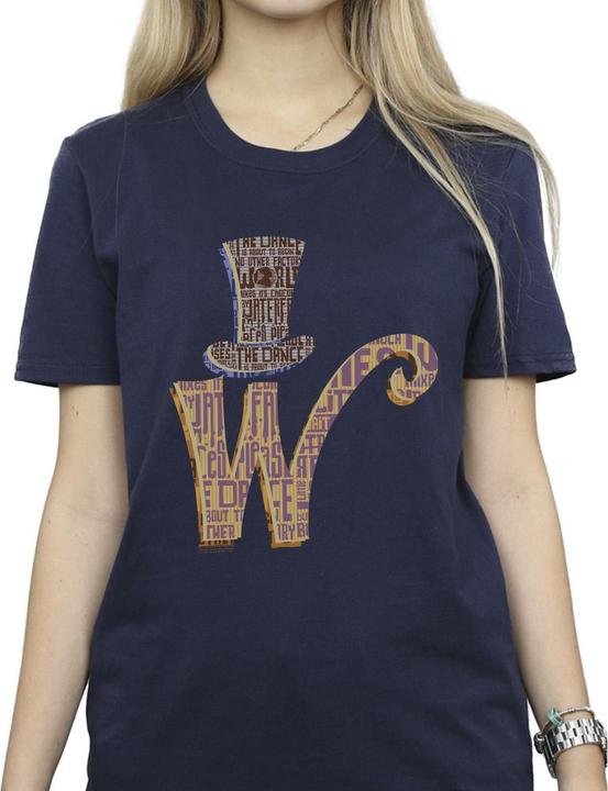 Image du produit Willy Wonka & the Chocolate Factory - T-shirt W LOGO HAT - Femme (3XL)