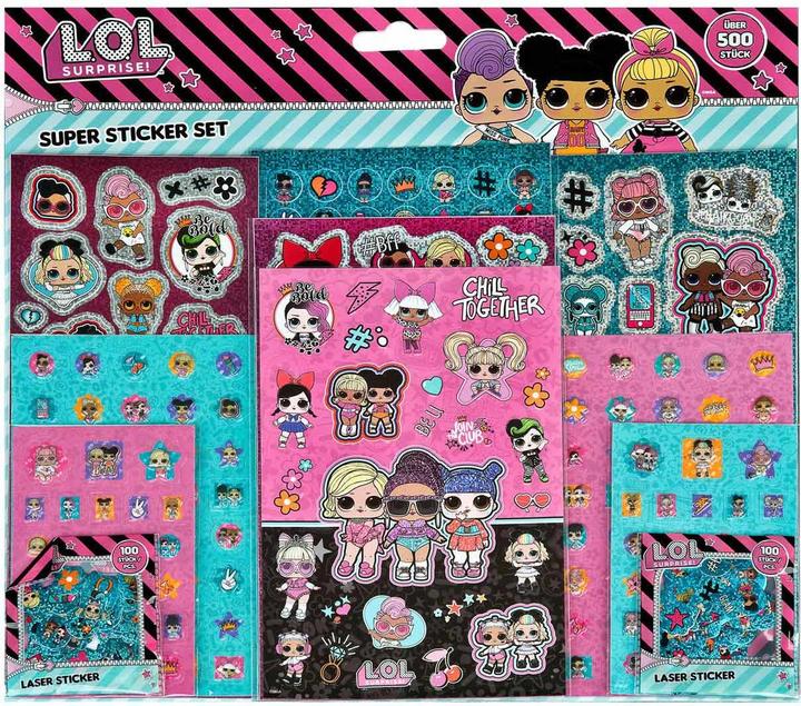 Produktbild L.O.L. Surprise! Super Sticker Set