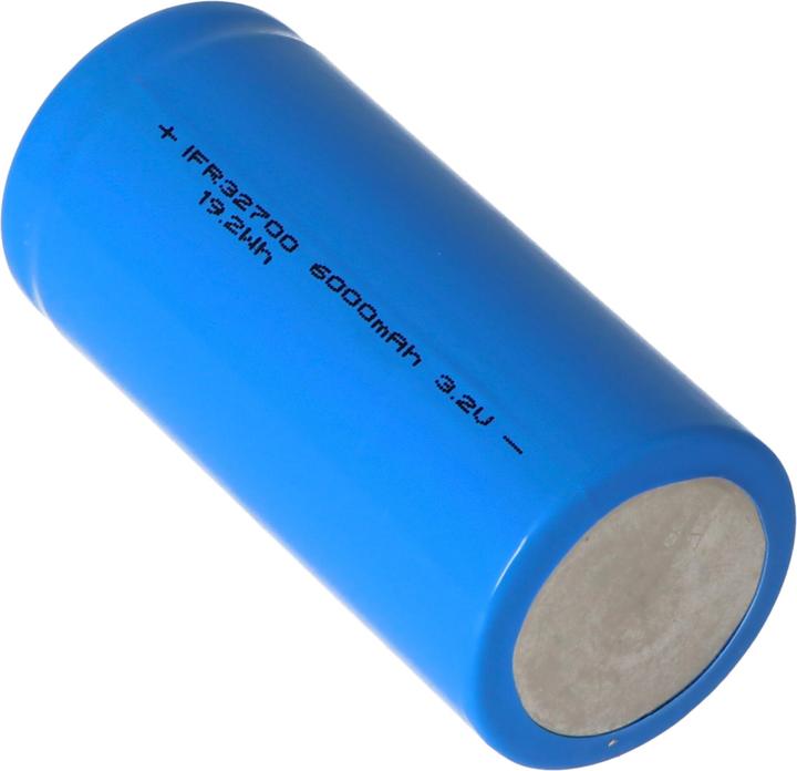 Actual product image Cottcell LiFePO4 Lithium-Eisenphosphat, Masse beachten 32700 (1 pcs., 6000 mAh)