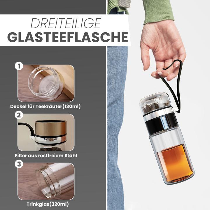 Actual product image Gewürzladen Näfels Drehbare Teeflasche (0.32 l)
