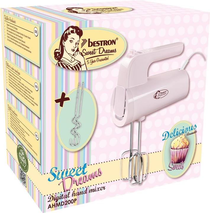 Produktbild Bestron Handrührgerät, Pink