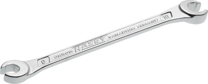 Produktbild HAZET Doppel-Ringschlüssel ∙ offen 612-8X10 ∙ Aussen Sechskant Profil ∙ 8 x 10 mm (8 mm, 10 mm)